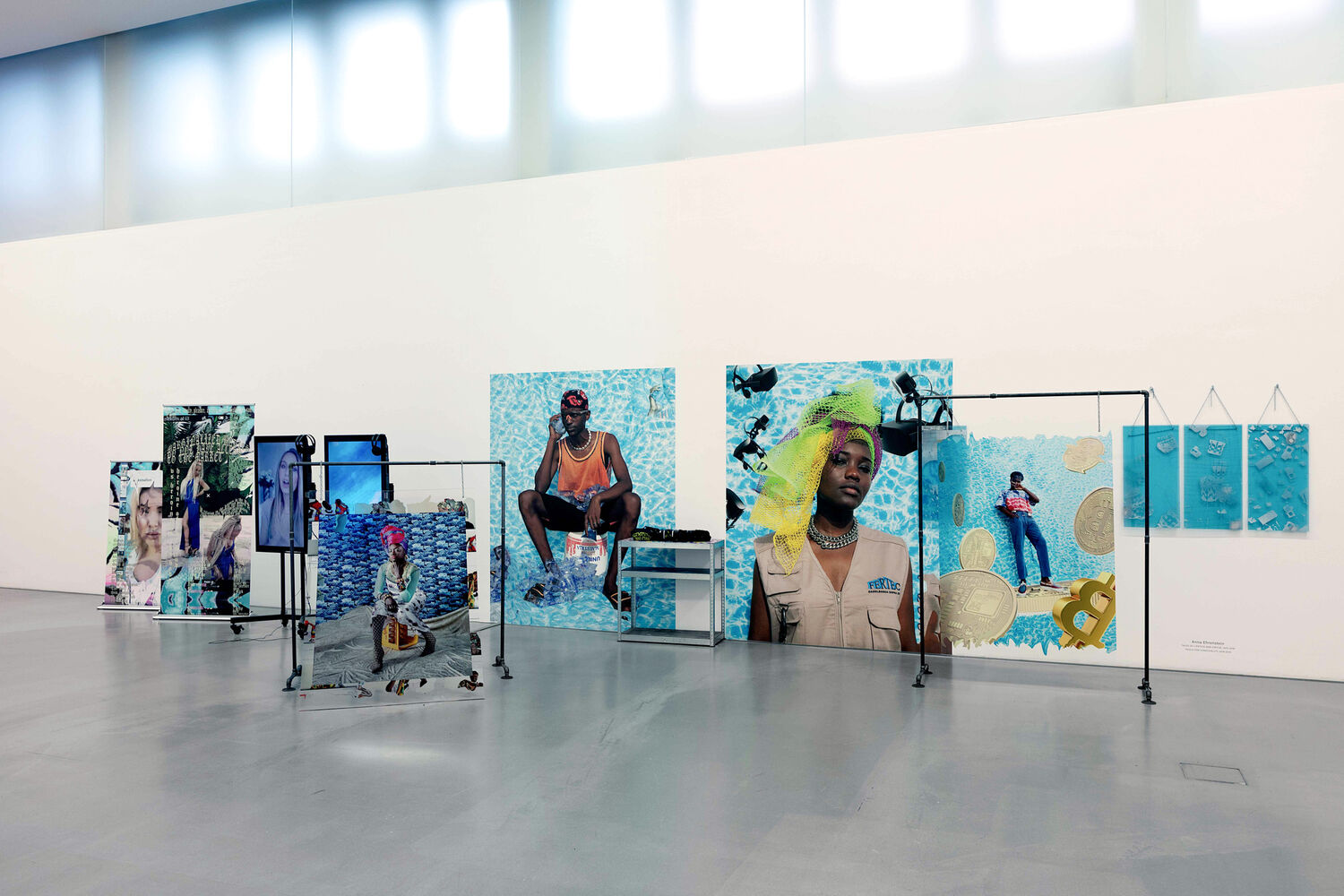 Anna Ehrenstein, Tools For Conviviality, In Collaboration with Awa Seck, Thibaut Houssou, Nyamwathi Gichau, Saliou Ba, Lydia Likibi, Installation MdbK Leipzig, 2019
