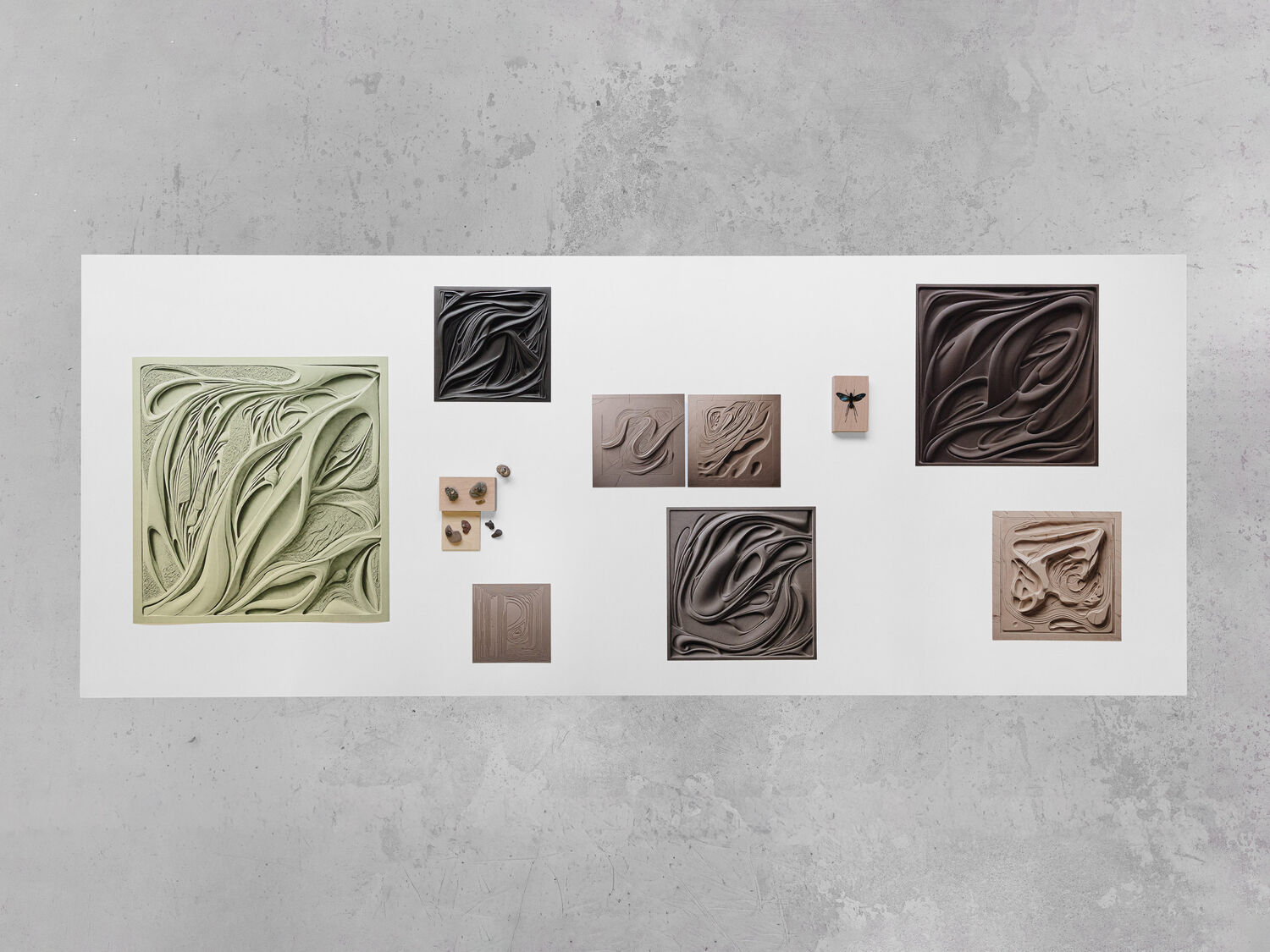 Exhibition view Aaron Scheer, "Aeonesis", 2025