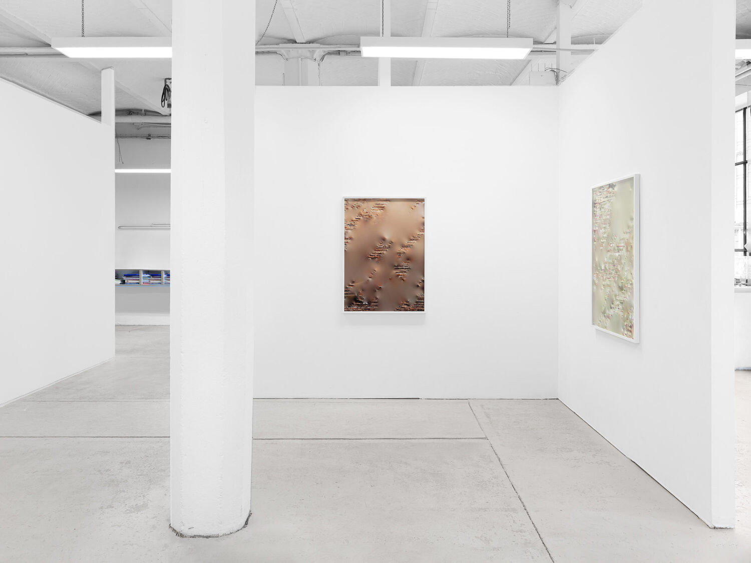 Exhibition view Aaron Scheer, "Aeonesis", 2025