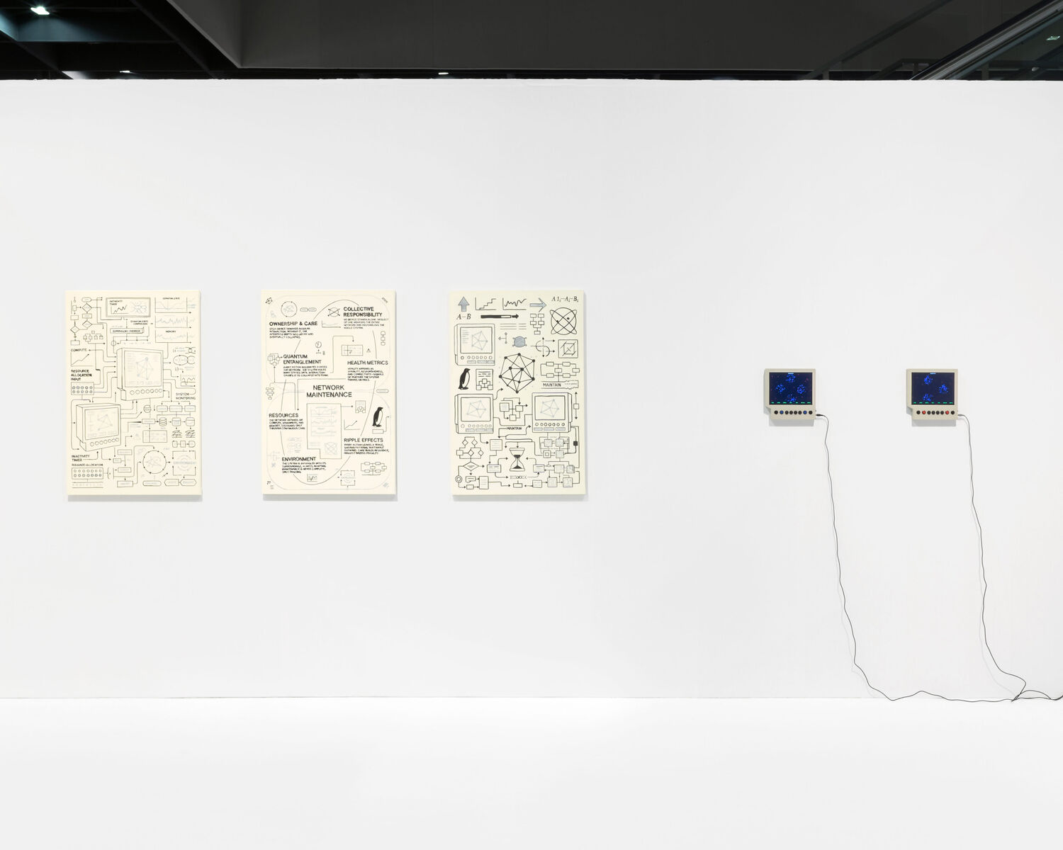 Jonas Lund, Network Maintenance, 2025 at Art Cologne