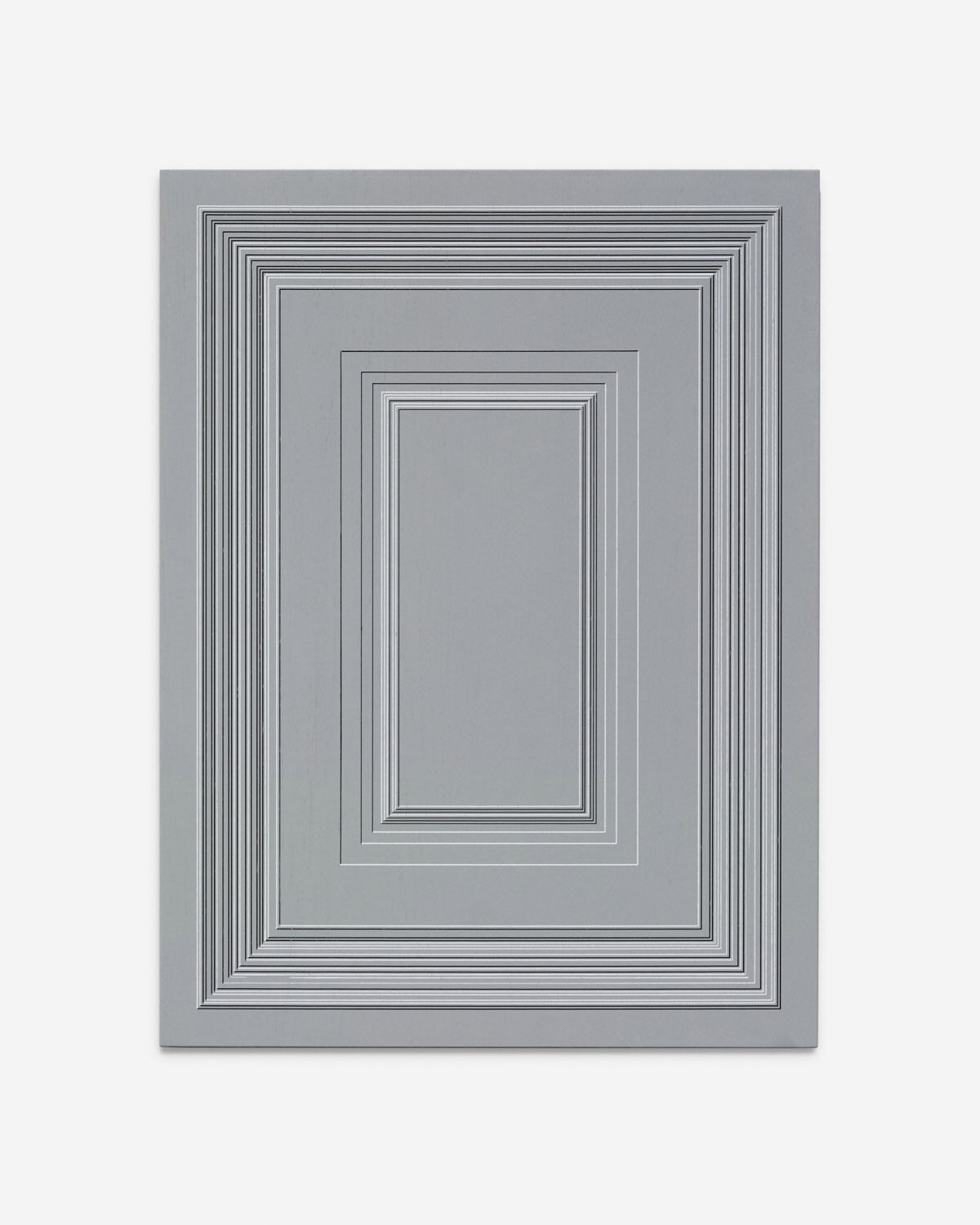 Jan Robert Leegte, Ornament No.3, 2025 acrylic paint plotted on oak panel 80 x 60 x 1 cm Unique