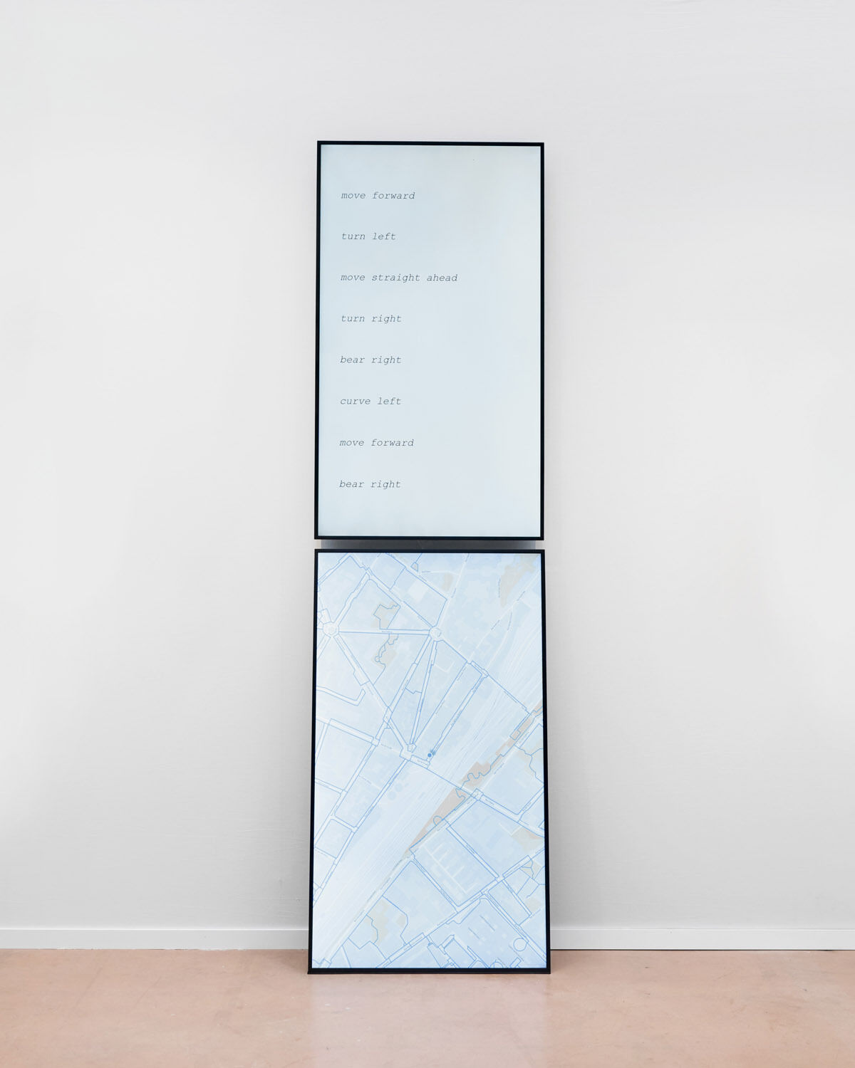 Jan Robert Leegte, Wanderer, 2025 Dual channel net art piece, custom server, software, crypto wallet dimension variable Unique