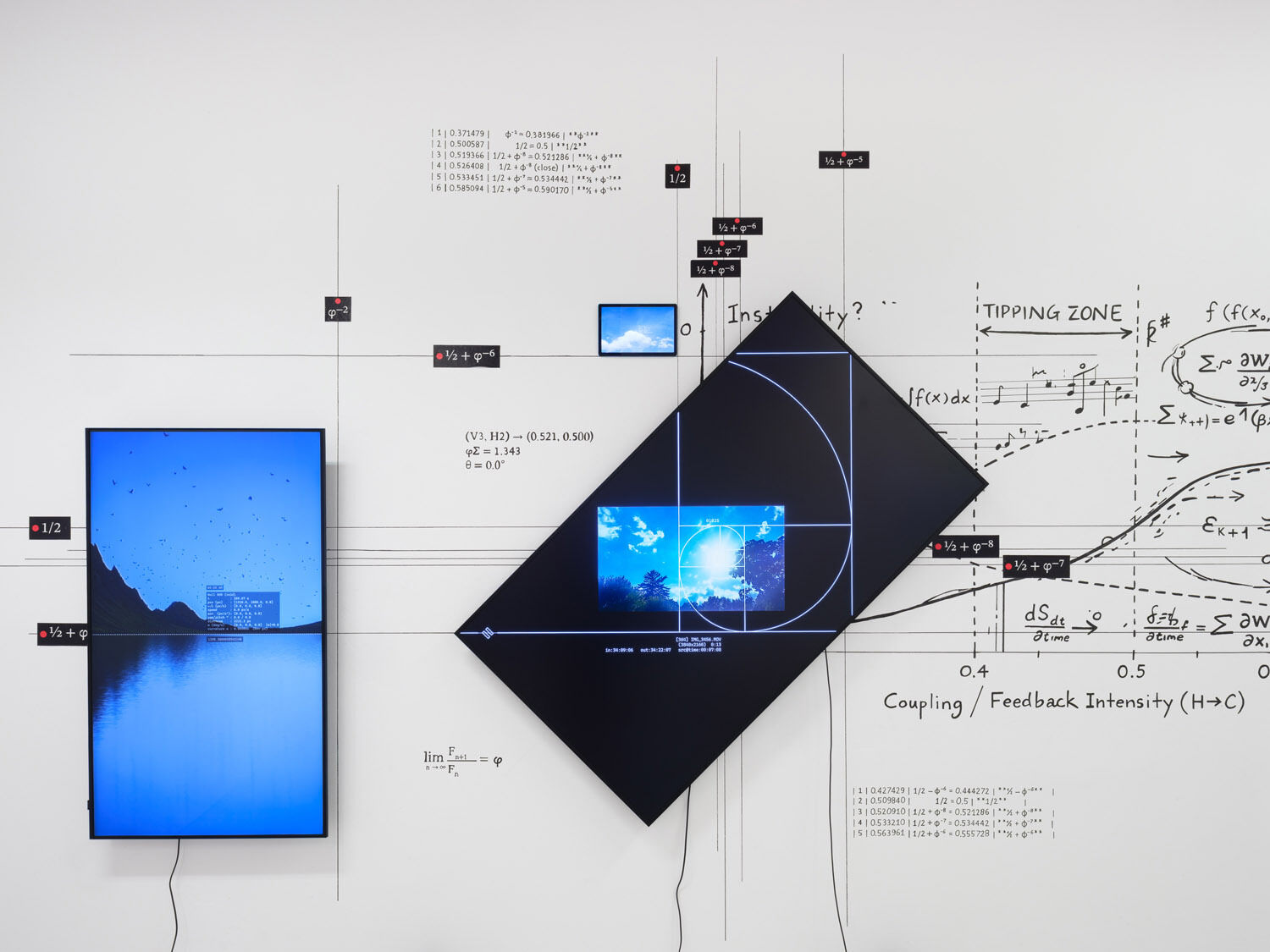 Yoshi Sodeoka 21.000 II, 2026 interactive NFT, Wall installation