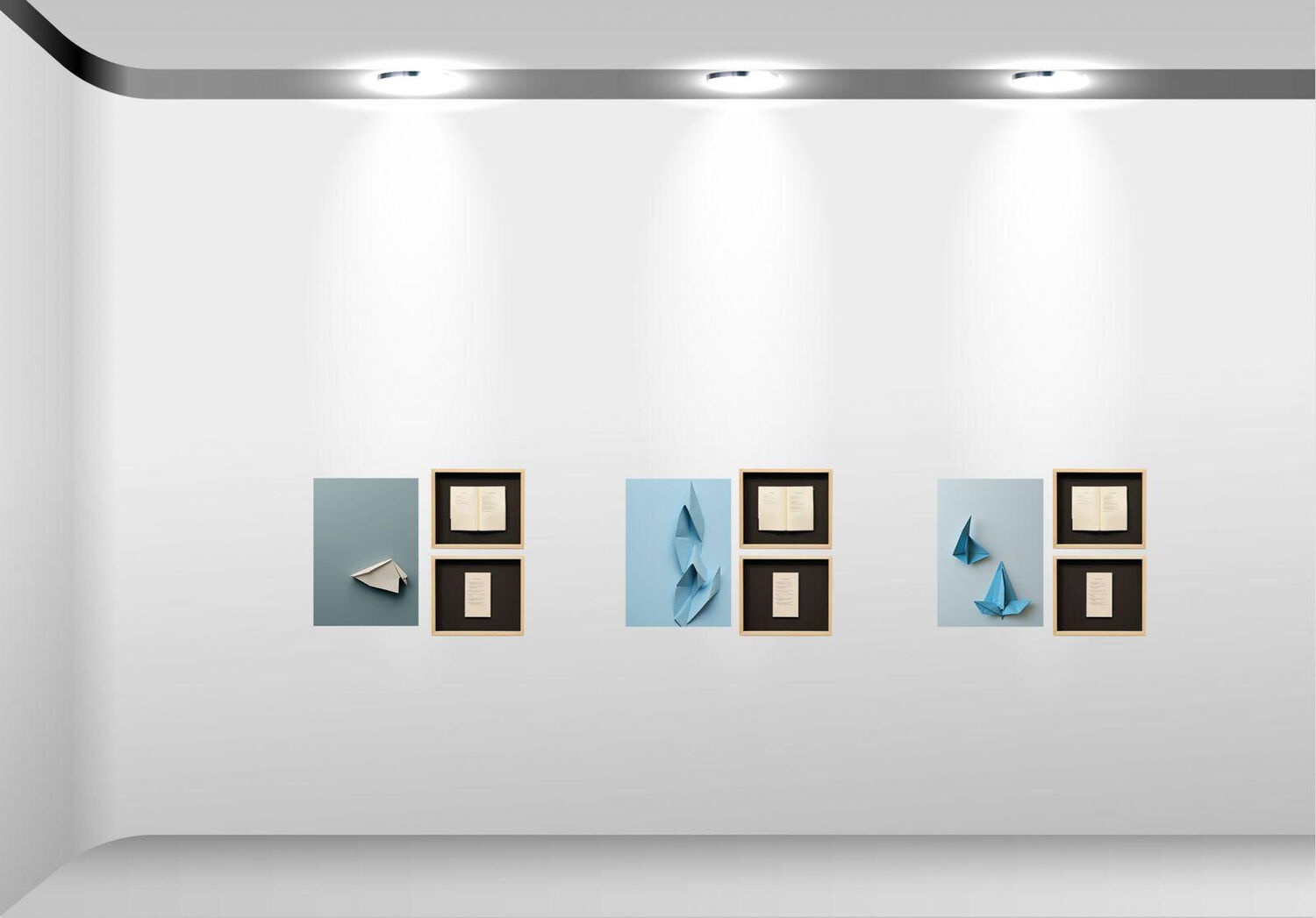 Ana Mar&iacute;a Caballero, works from the series Speech Patterns + Page Break, 2026