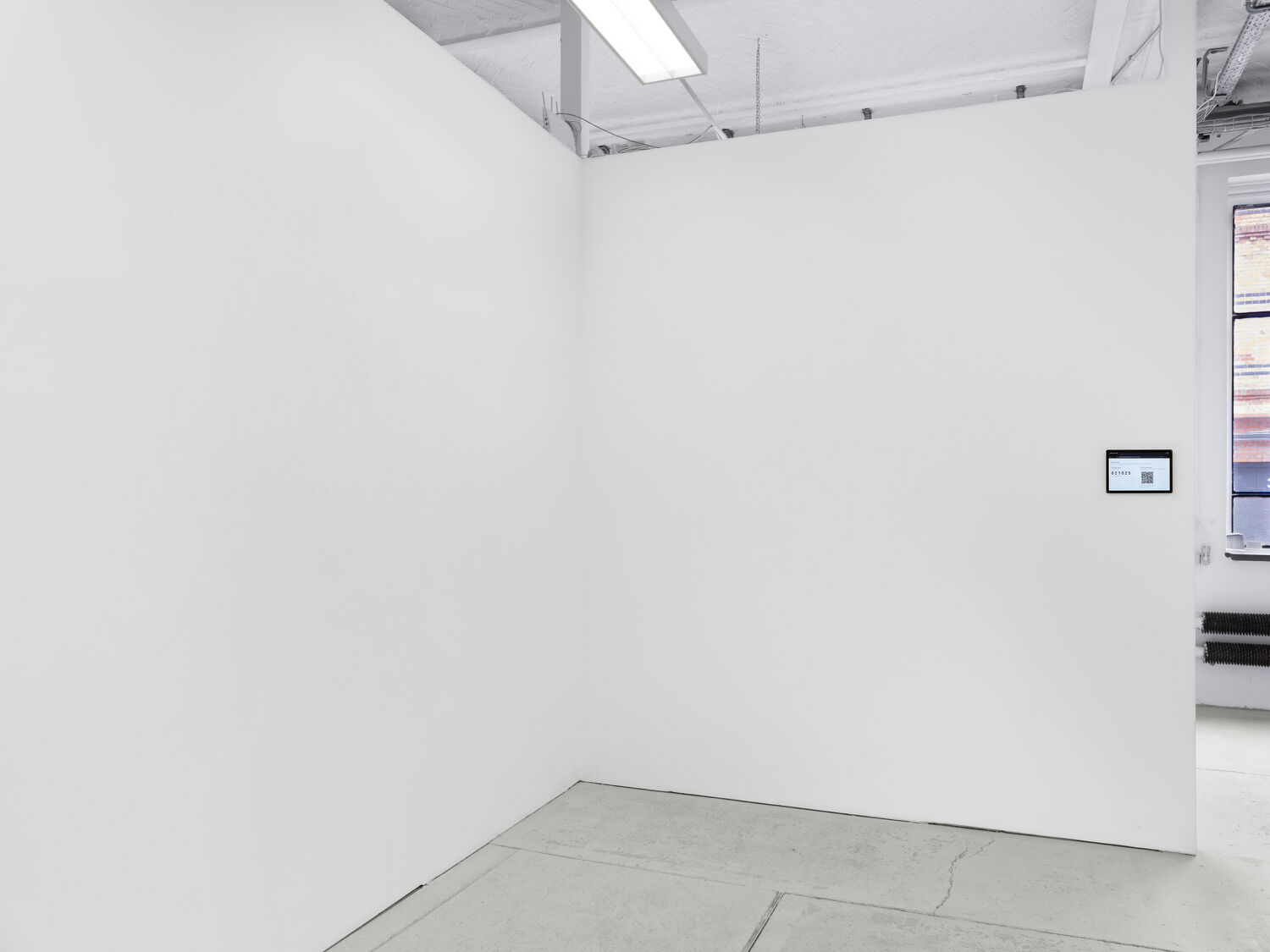 Exhibition view, Performance Review, Jonas Lund, 2026