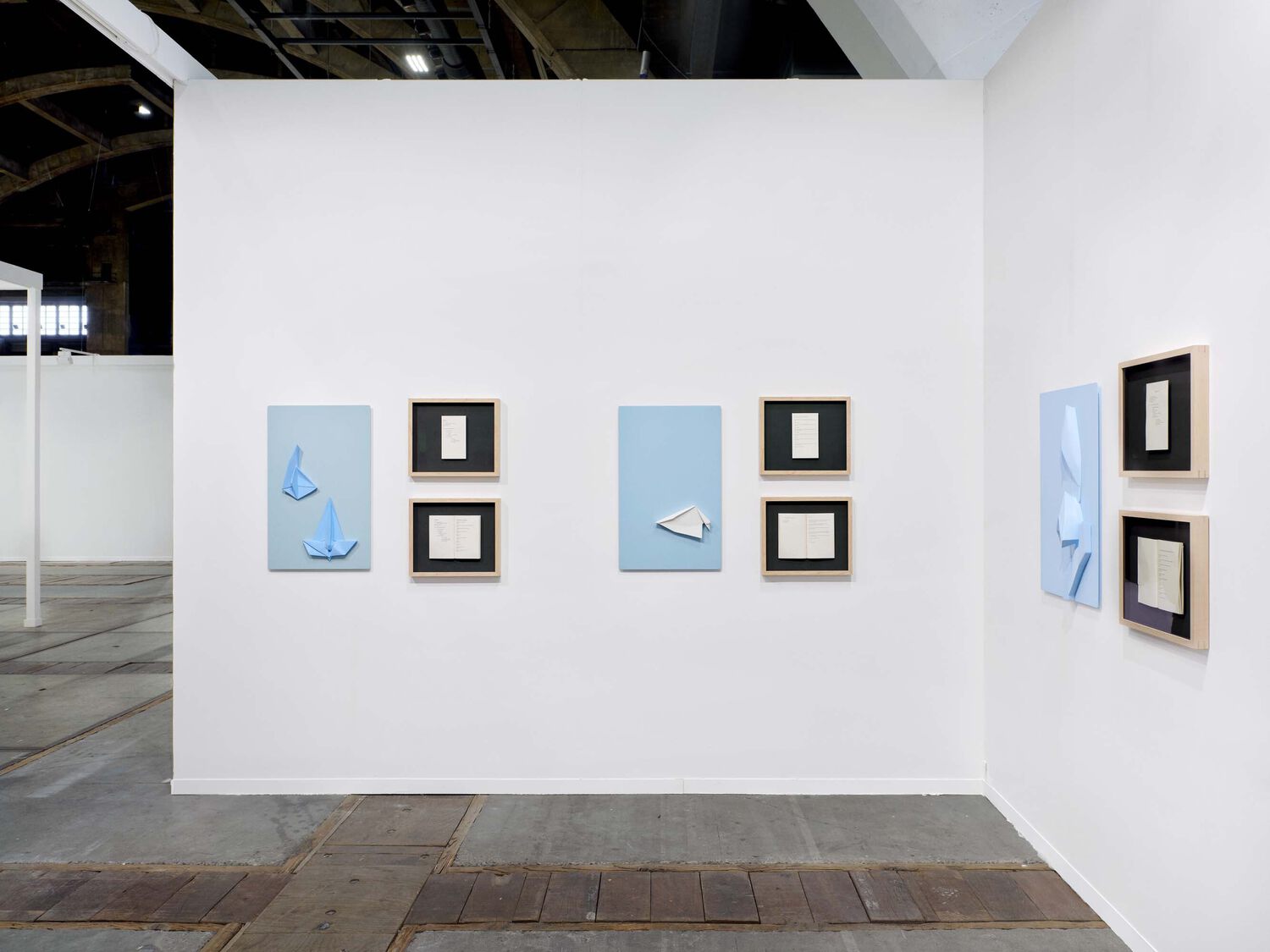 Ana Mar&iacute;a Caballero, works from the series Speech Patterns + Page Break, 2026