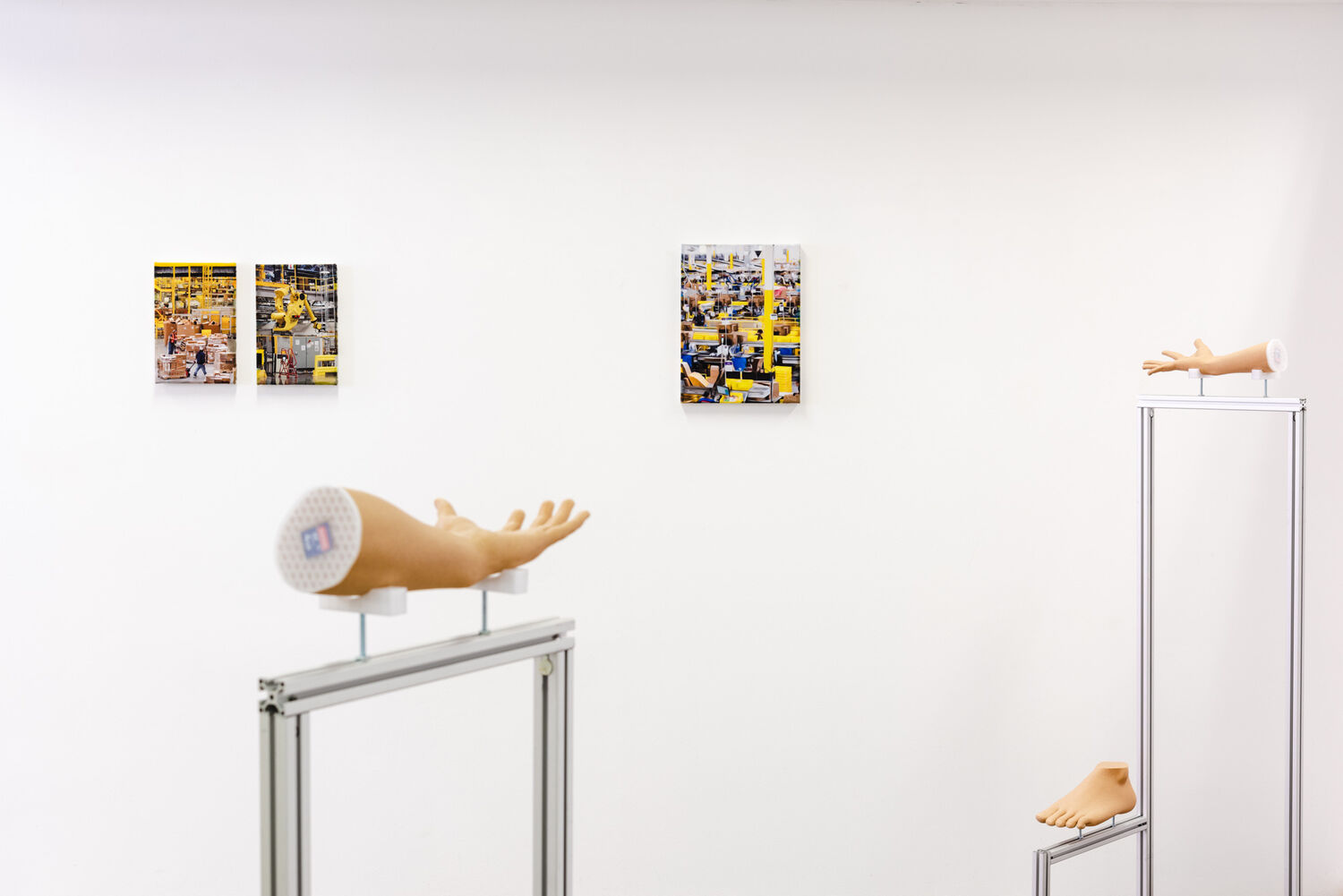 Bob Bicknell-Knight, Exhibition view 'It's Always Day One', OFFICE IMPART, 2021. Photo: Luke Marshall Johnson