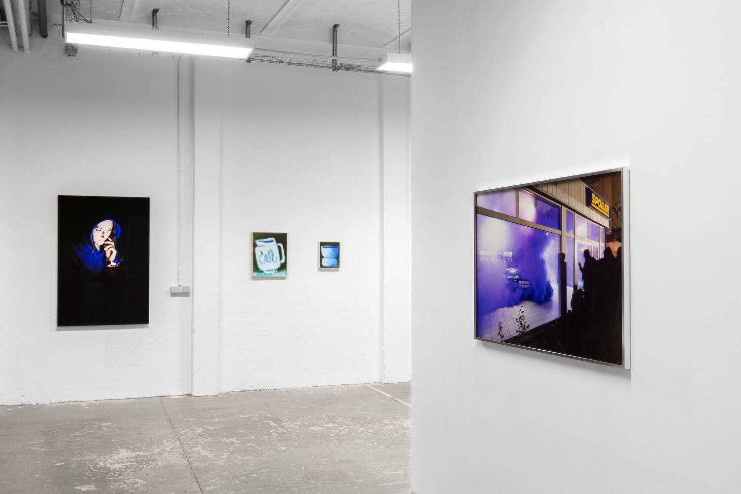 Works of Pola Sieverding, Conny Maier and Lena Marie Emrich (fLTR), OFFICE IMPART, 2021