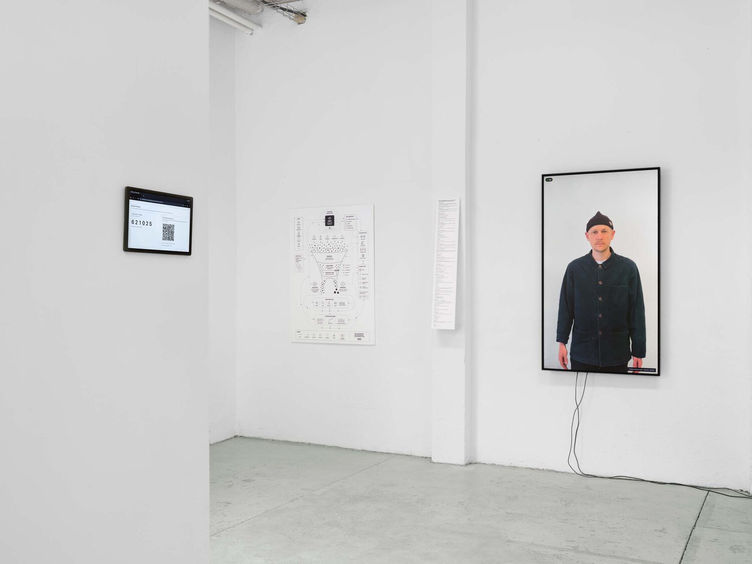 Exhibition view, Performance Review, Jonas Lund, 2026
