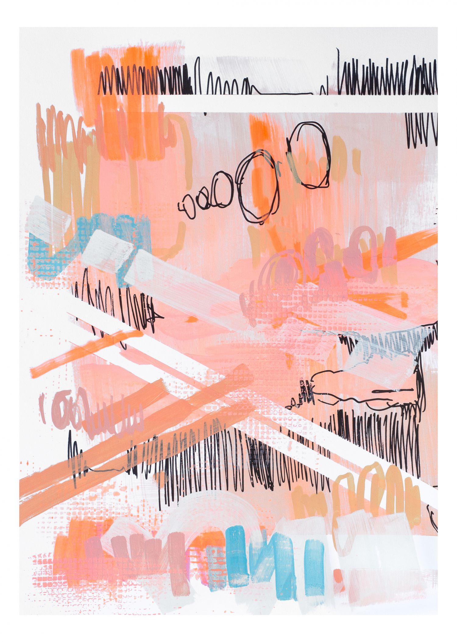 Susanne Bonowicz, From 10967-12059 2, on paper, 2020