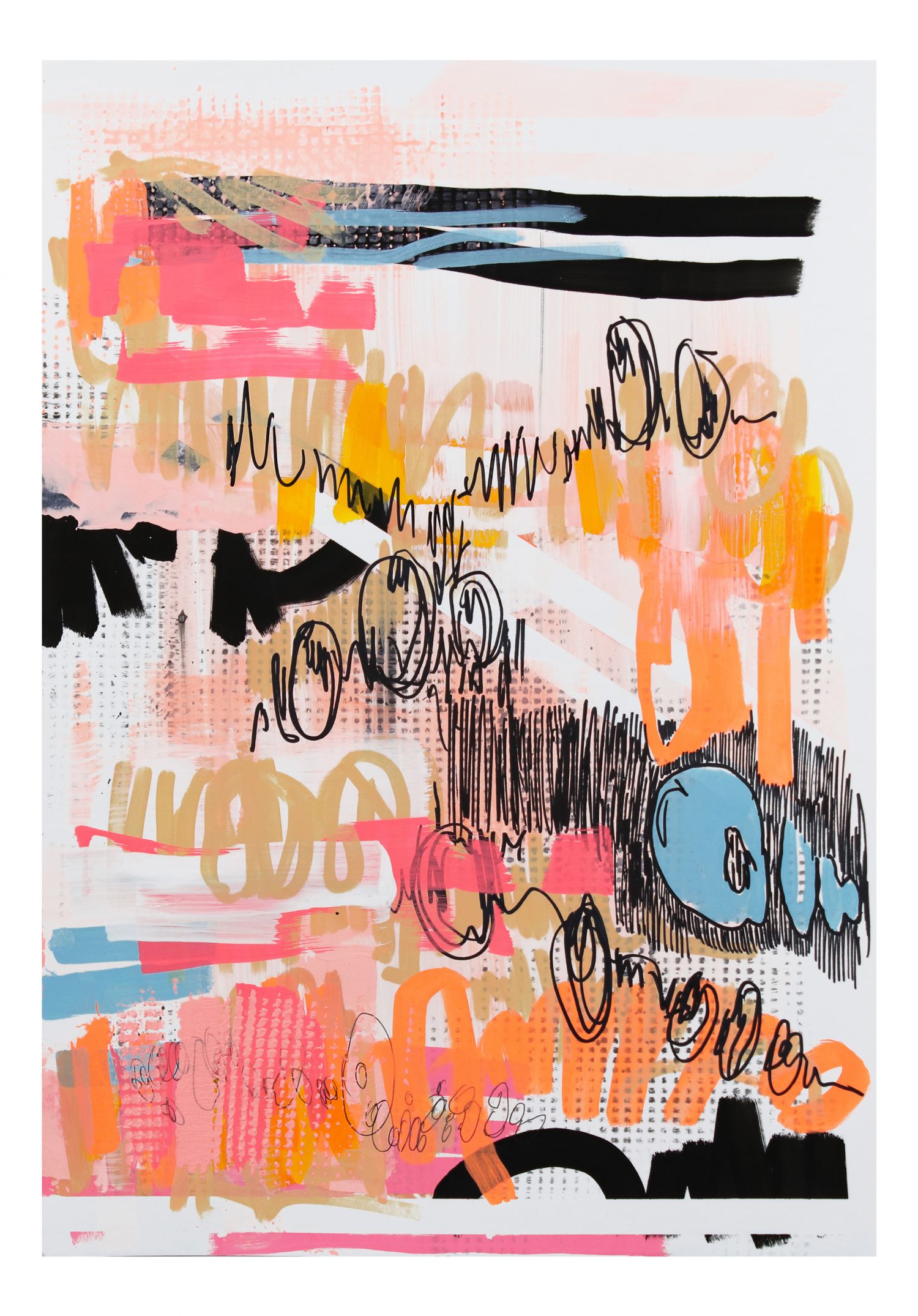 Susanne Bonowicz, From 10967-12059 4, on paper, 2020