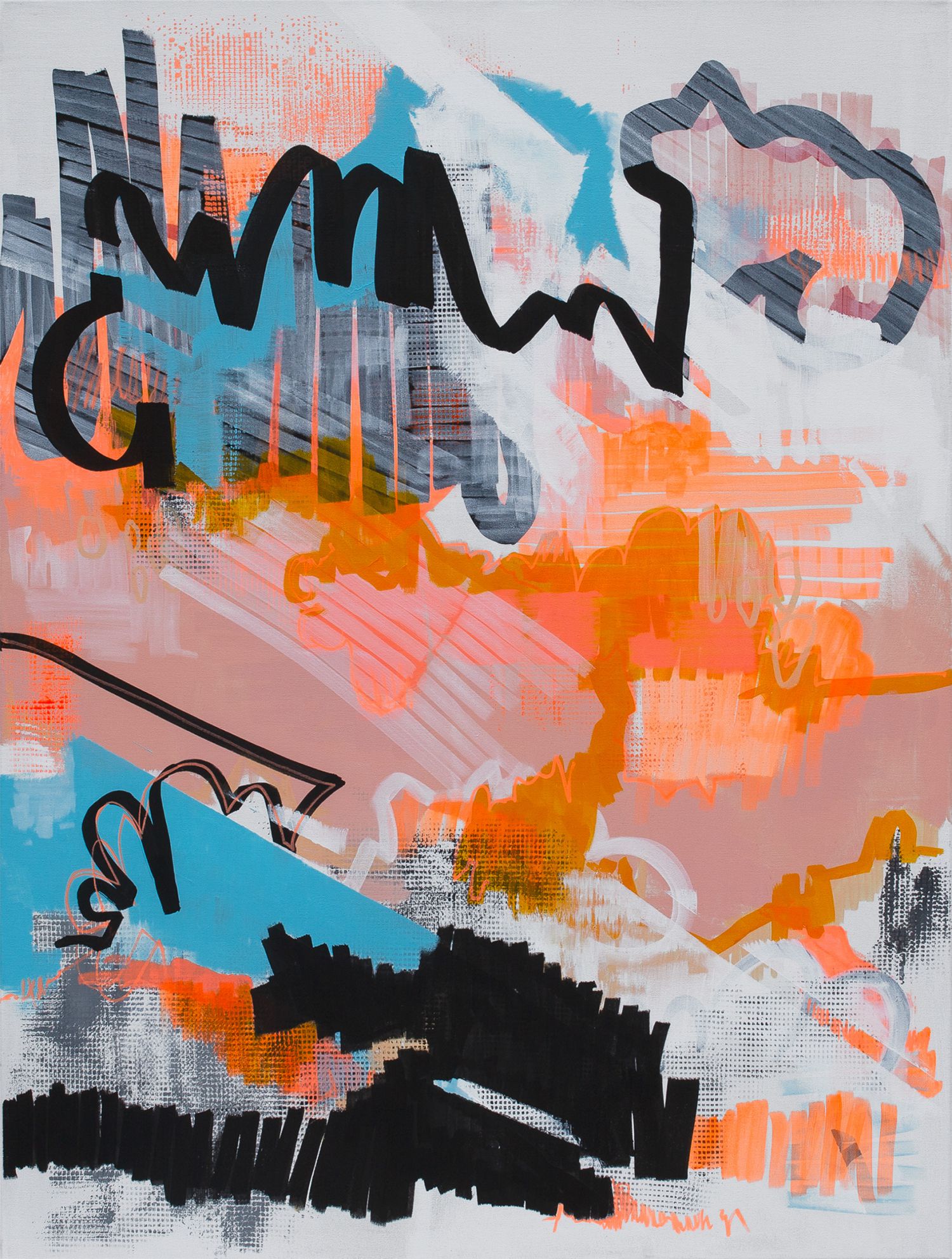 Susanne Bonowicz, Lorimer, on canvas, 2019